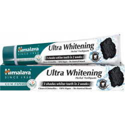 Himalaya Bieliaca zubná pasta s kokosovým uhlím Ultra Whitening Herbal Toothpaste 75 ml
