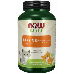 NOW PETS L-Lysine For Cats 226,8 g