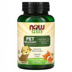 NOW PETS Pet Relaxant for Dogs/Cats 90 tabl.