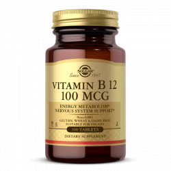 Solgar Vitamin B12 100 mcg 100 tabl.