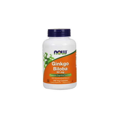 NOW Ginkgo Biloba extrakt 240 kaps.