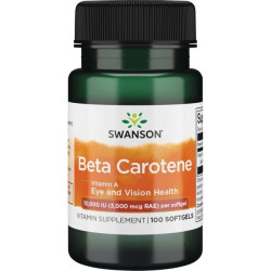 Swanson Beta Carotene 100 softgels