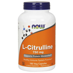 NOW L-Citrulline 750 mg 180 kaps.