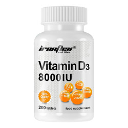IronFlex Vitamin D3 8000 - 200 tabs