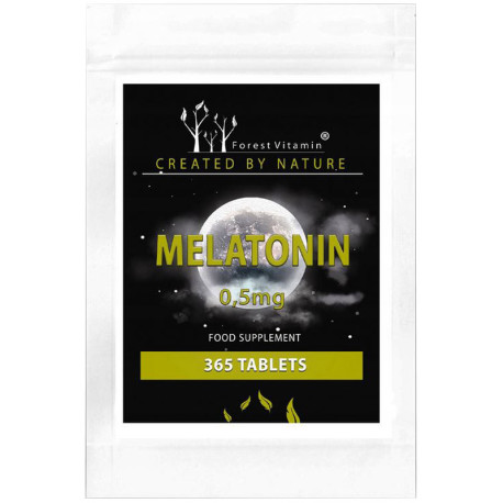 Forest Vitamin Melatonin 0,5mg 365tabs