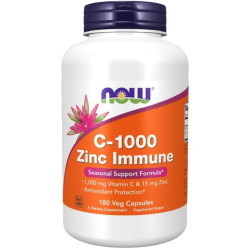 Now C-1000 Zinc Immune 180 kaps.