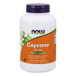 Now Cayenne 500 mg 250 kaps.