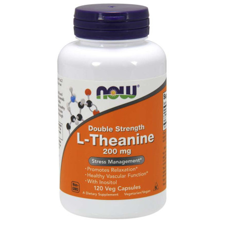 Now L-Theanine 200mg 120 kaps.