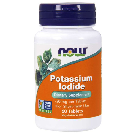 NOW Potassium Iodide  30 mg 60 tabl.