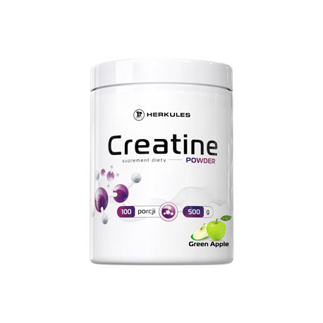 HERKULES Creatine powder 500g Green Apple