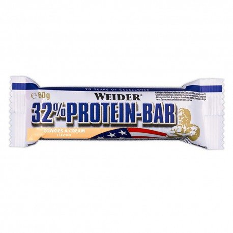 Weider Protein Bar 32% 60g cookies & cream