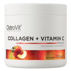 OSTROVIT Collagen + Vitamin C - Peach 200 g