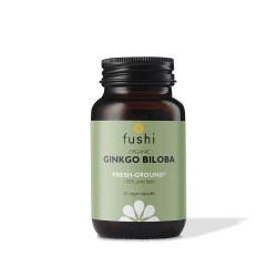 FUSHI Organic Ginkgo Biloba 60 kaps.