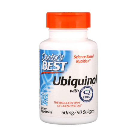 DOCTOR'S BEST Ubiquinol with Kaneka 50 mg 90 kaps.