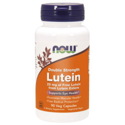 NOW FOODS Double Strength Lutein 20 mg 90 kaps.