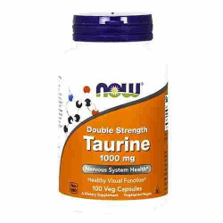 NOW Taurine Double strenght 1000mg 100vcaps