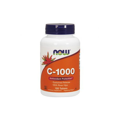 NOW Vitamin C-1000 with Rose Hips&Bioflavonoid - 100 tabl.