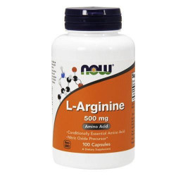 NOW L-Arginine 500mg - 100caps