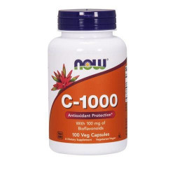 NOW Vitamin C-1000 Boiflavonoids - 100vcaps.