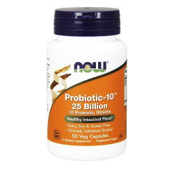 Now ProBiotic 10 25 Billion 50vegcaps