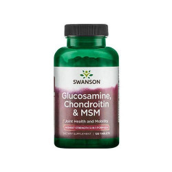 SWANSON Glucosamine, Chondroitin & MSM - 120tabs.