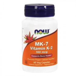 NOW Vitamin K-2 MK7 100MCG - 60vcaps