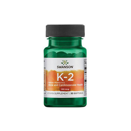 SWANSON - K-2 100MCG 30softgels