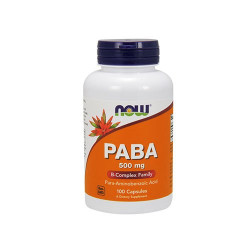 NOW PABA 500mg - 100caps.