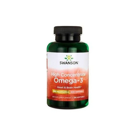 SWANSON Omega 3 High Concentrate - 120softgels