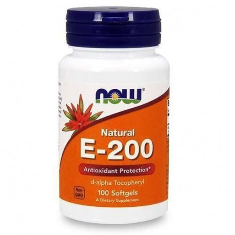 NOW Natural E-200 - 100softgels